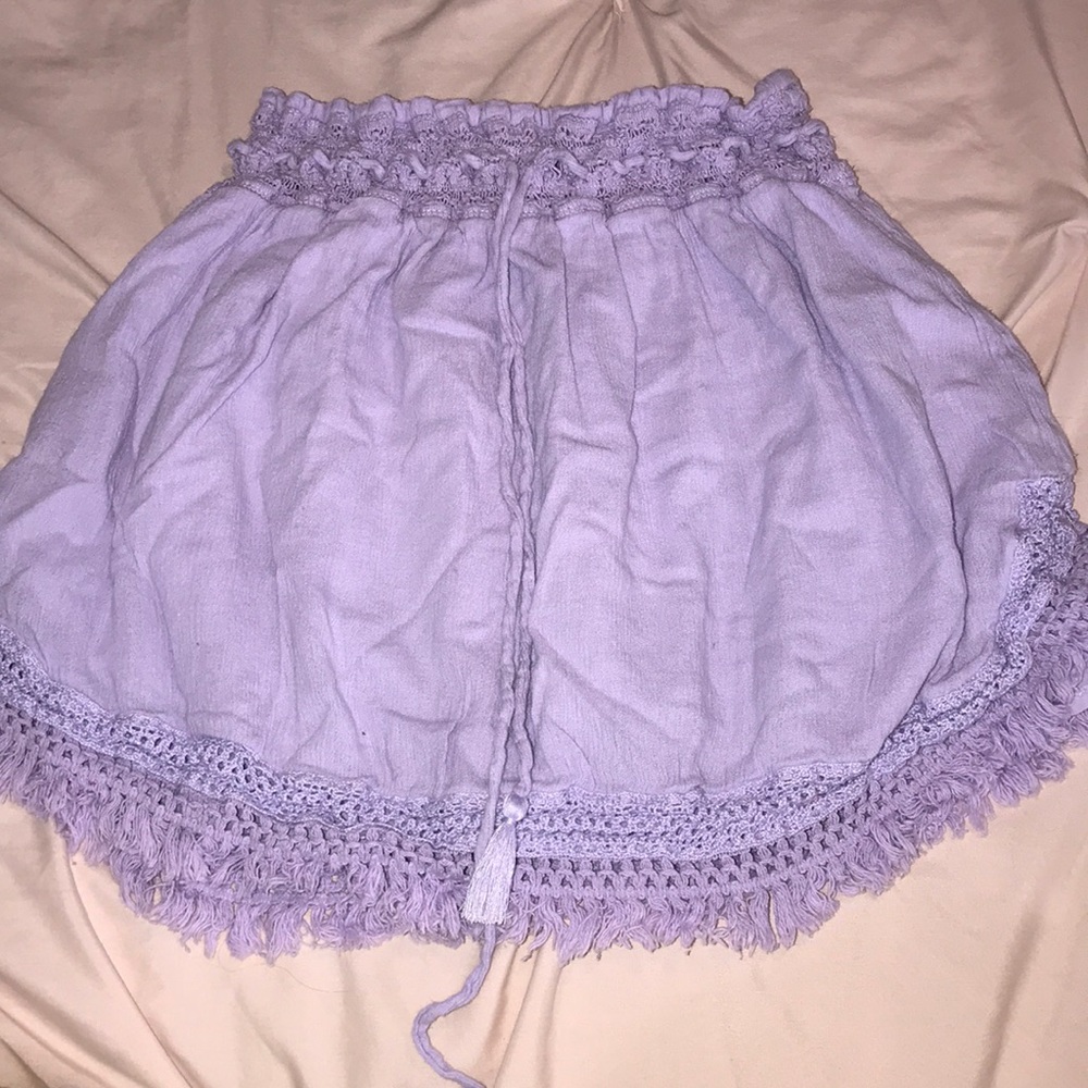 Light purple skirt